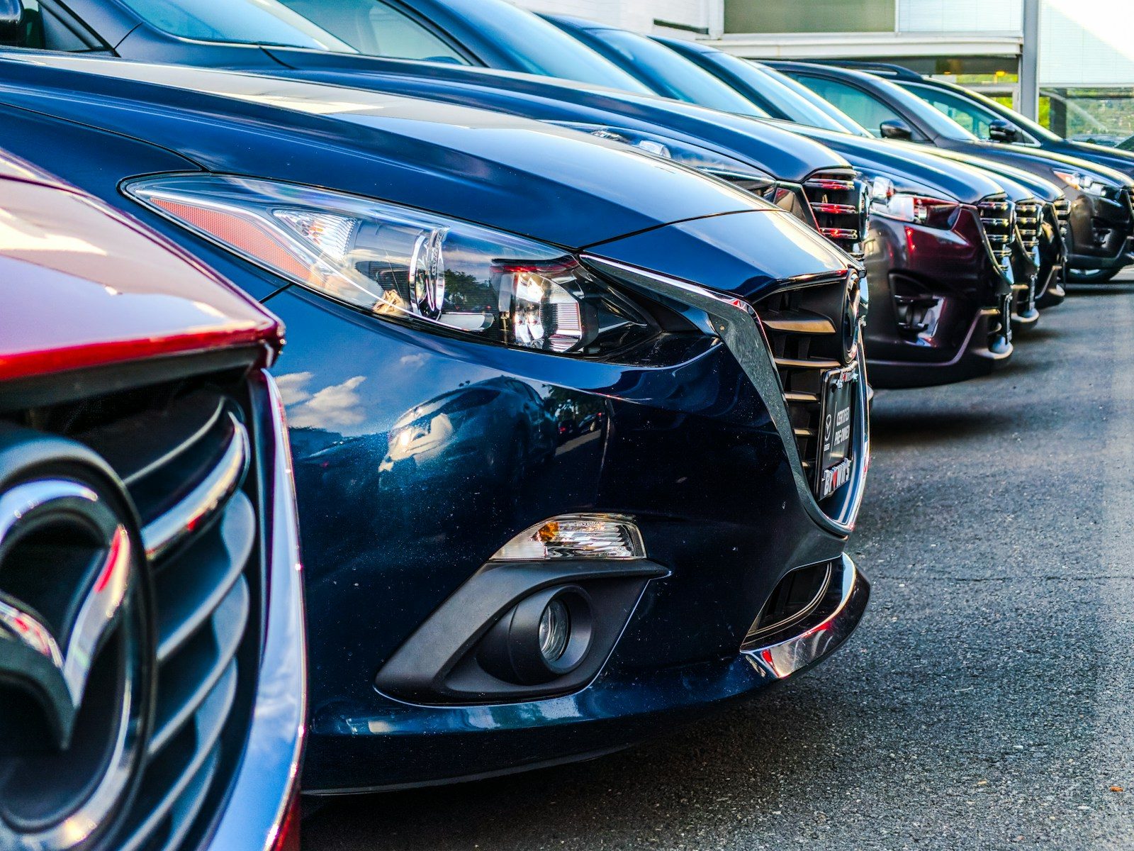Rows of parked vehicles affected by undisclosed damage and odometer rollbacks